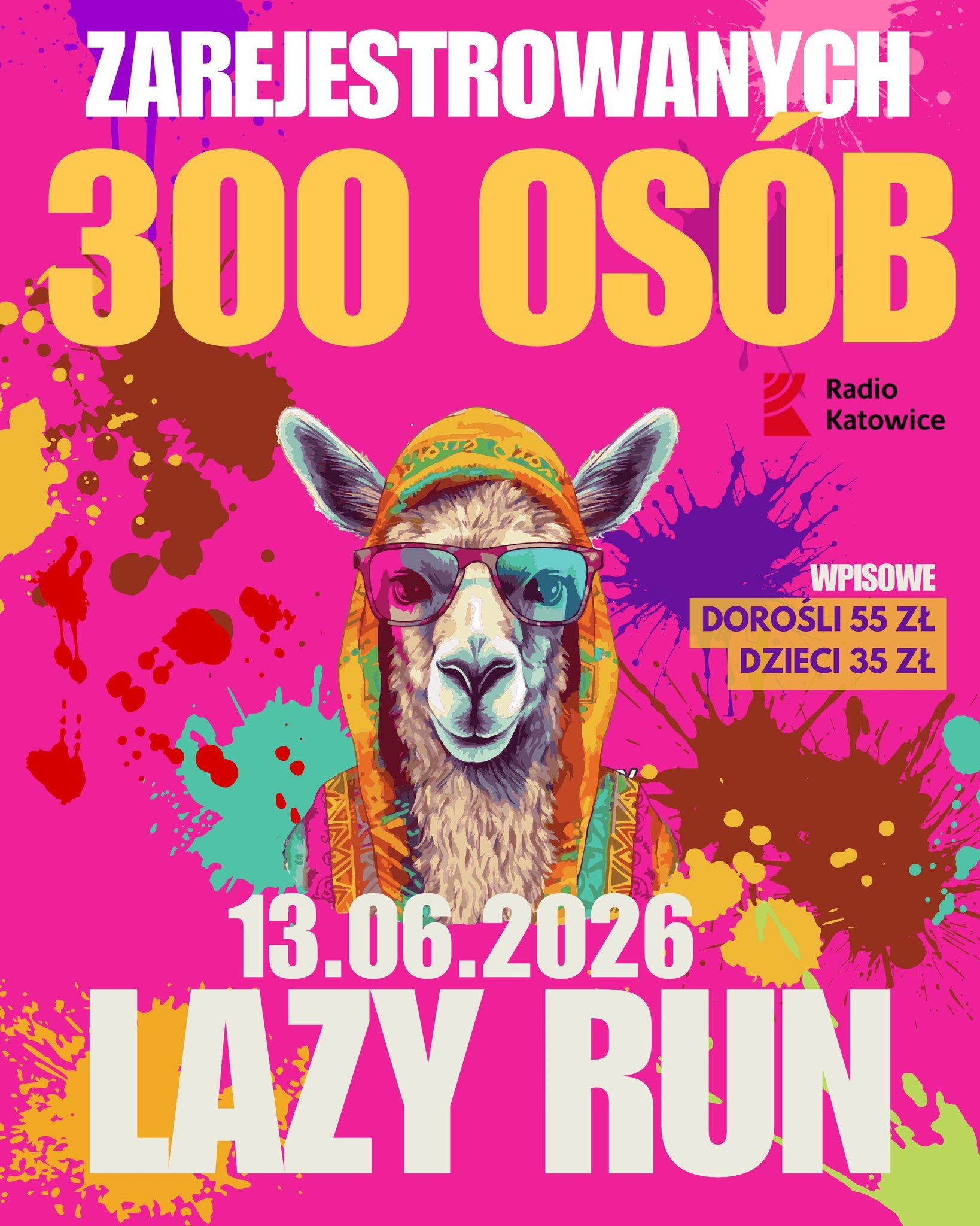 WOW! Już 300 osób zapisanych na Lazy Run 2026!